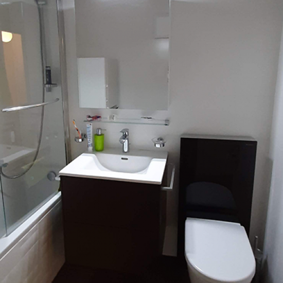 Morges – rénovation complète d’une salle de bain